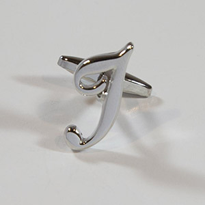 Gemelli Cufflink Letter I 100% Ottone